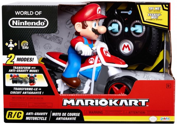  World of Nintendo Mario Kart Mini Motorcycle RC Racer 